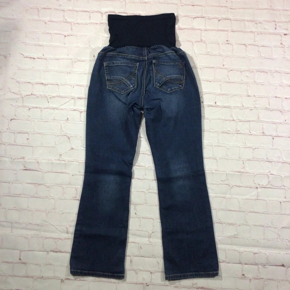 Jessica Simpson Maternity Blue Denim Jeans - Size Medium (26”) - Picture 4 of 10